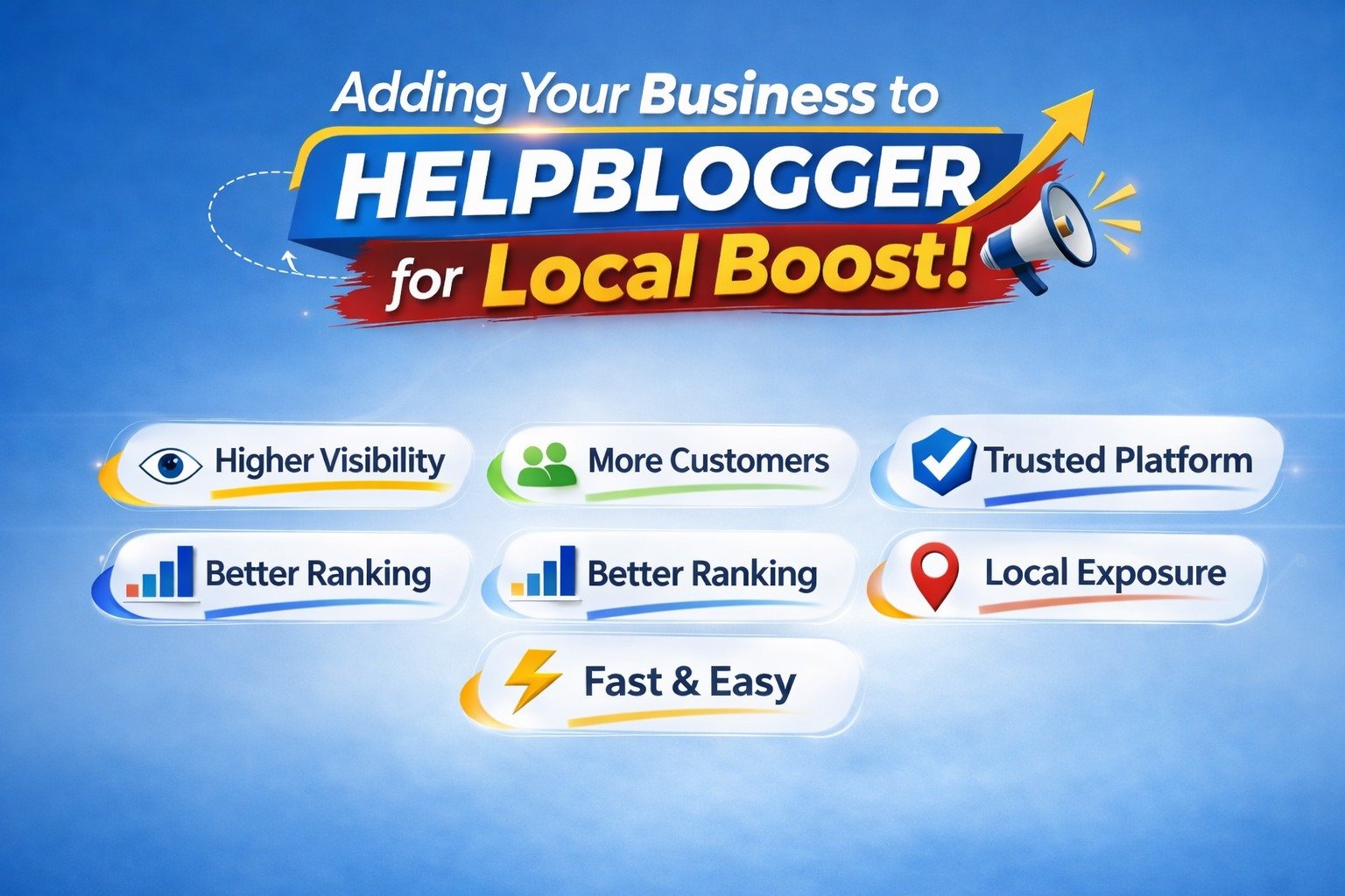 Adding Your Business to Helpblogger for Local Boost